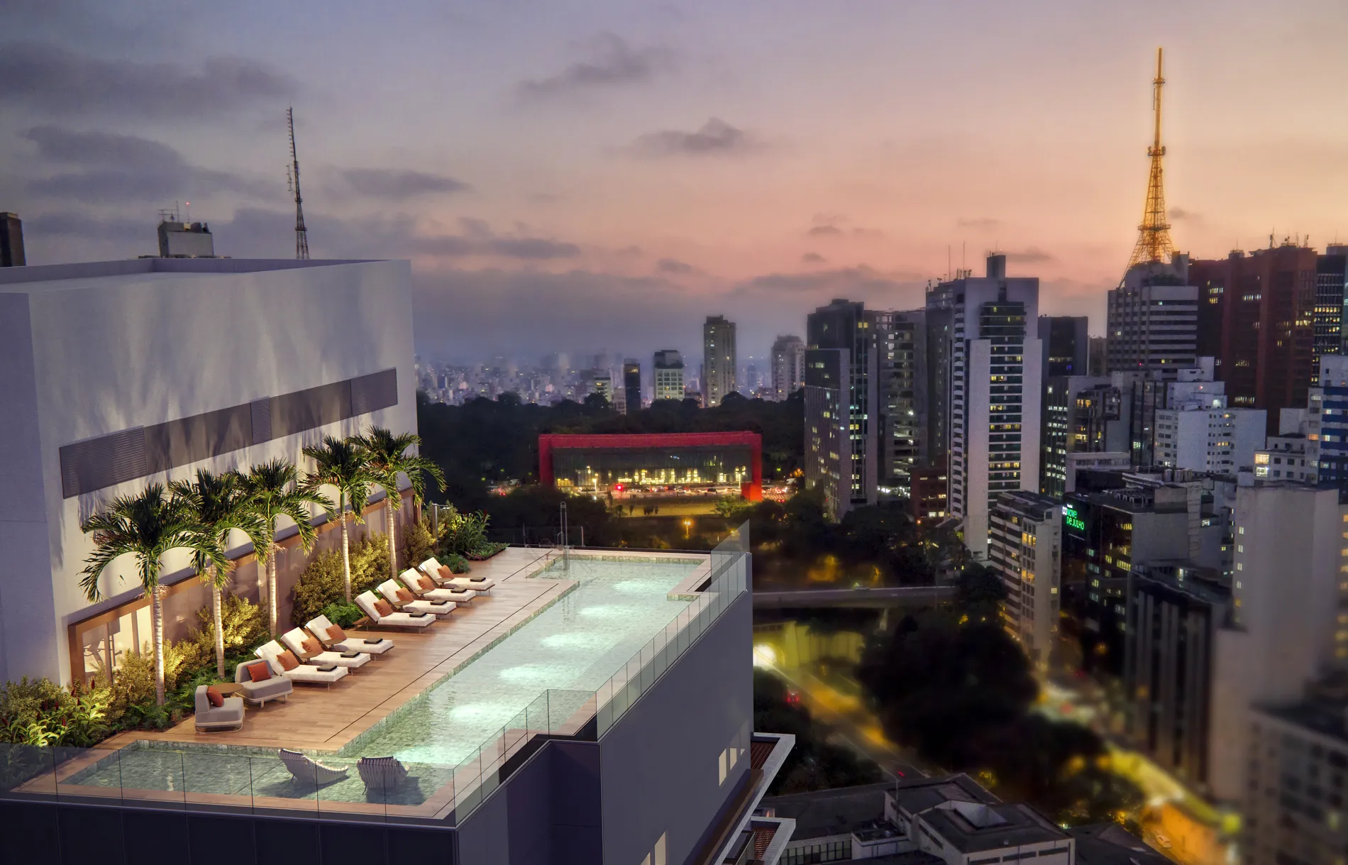 Haus Mitre Jardins — ambiente interno
